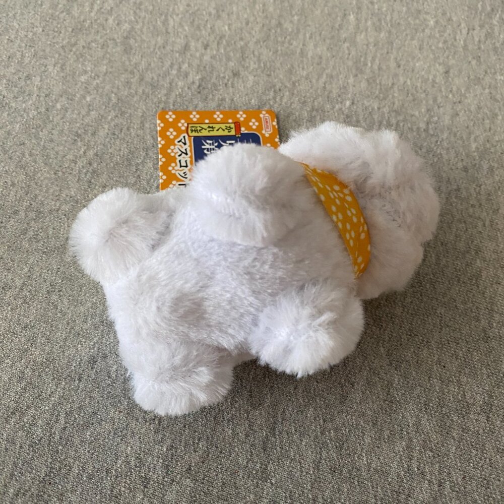 NWT Amuse Mameshiba San Kyodai Kakurenbo Dog Plush Collection Kome 3.5" - Picture 6 of 13